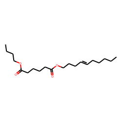 Adipic acid, butyl dec-4-enyl ester