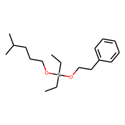 Silane, diethylisohexyloxy(2-phenylethoxy)-