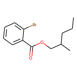 2-Bromobenzoic acid, 2-methylpentyl ester