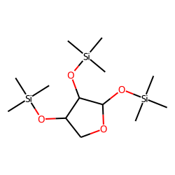 L-(+)-Threose, tris(trimethylsilyl) ether (isomer 2)