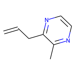 Pyrazine, 2-methyl-3-(2-propenyl)-