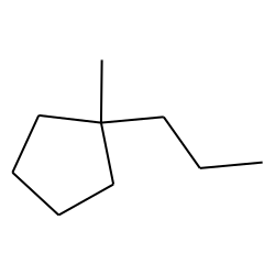 Cyclopentane, 1-methyl-1-propyl-