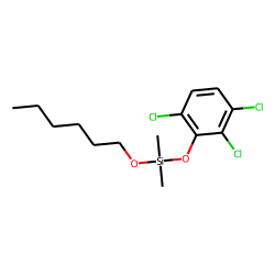Silane, dimethyl(2,3,6-trichlorophenoxy)hexyloxy-