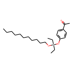 Silane, diethyl(4-acetylphenoxy)undecyloxy-
