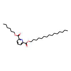 2,6-Pyridinedicarboxylic acid, hexyl pentadecyl ester