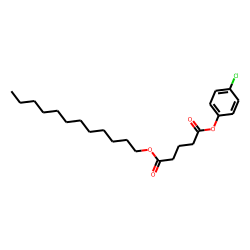 Glutaric acid, 4-chlorophenyl dodecyl ester