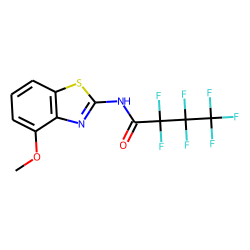N-(4-Methoxy-1,3-benzothiazol-2-yl)-2,2,3,3,4,4,4-heptafluorobutanamide