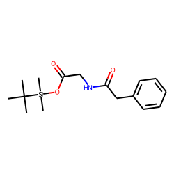 Phenaceturic acid, tert-butyldimethylsilyl ester