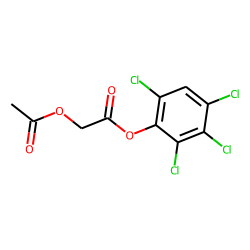 Acetoxyacetic acid, 2,3,4,6-tetrachlorophenyl ester
