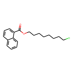 1-Naphthoic acid, 8-chlorooctyl ester