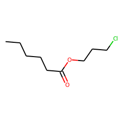 1-Propanol, 3-chloro, hexanoate