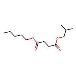 Succinic acid, isobutyl pentyl ester
