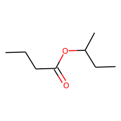 Butanoic acid, 1-methylpropyl ester