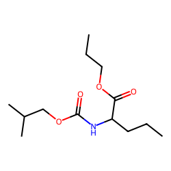 L-Norvaline, N-isobutoxycarbonyl-, propyl ester