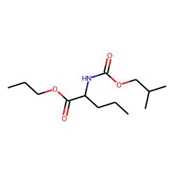 l-Norvaline, N-isobutoxycarbonyl-, propyl ester