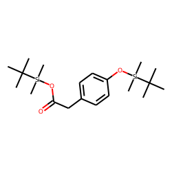 4-Hydroxyphenylacetic acid di(t-butyldimethylsilyl)