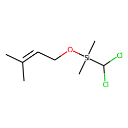 1-(Dichloromethyl)dimethylsilyloxy-3-methylbut-2-ene