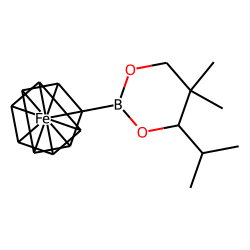 2,2,4-Trimethylpentane-1,3-diol, ferroceneboronate derivative