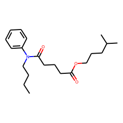 Glutaric acid, monoamide, N-butyl-N-phenyl-, isohexyl ester