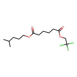 Adipic acid, isohexyl 2,2,2-trichloroethyl ester
