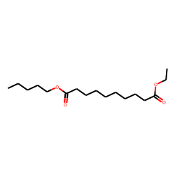 Sebacic acid, ethyl pentyl ester