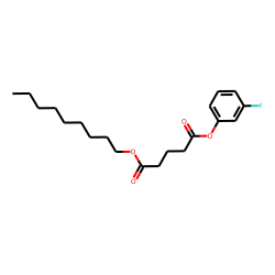 Glutaric acid, 3-fluorophenyl nonyl ester