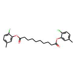 Sebacic acid, di(2-chloro-5-methylphenyl) ester