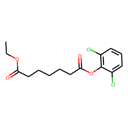 Pimelic acid, 2,6-dichlorophenyl ethyl ester