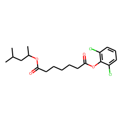 Pimelic acid, 2,6-dichlorophenyl 4-methyl-2-pentyl ester