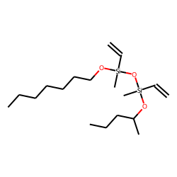 Silane, methylvinyl(pent-2-yloxy)(methylvinylheptyloxysilyloxy)-