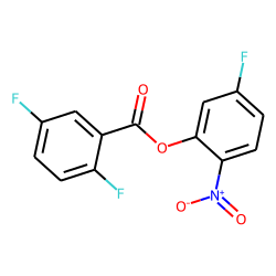 2,5-Difluorobenzoic acid, 2-nitro-5-fluorophenyl ester