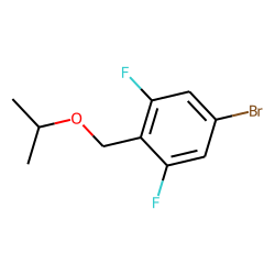 4-Bromo-2,6-difluorobenzyl alcohol, isopropyl ether