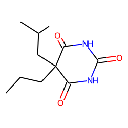 Barbituric acid, 5-propyl-5-(2-methylpropyl)