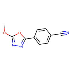 2-(4-Cyanophenyl)-5-methoxy-1,3,4-oxadiazole