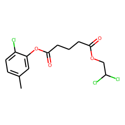 Glutaric acid, 2,2-dichloroethyl 2-chloro-5-methylphenyl ester