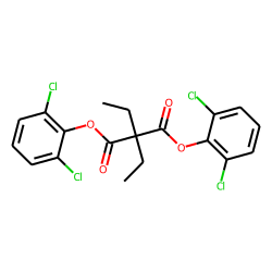 Diethylmalonic acid, di(2,6-dichlorophenyl) ester