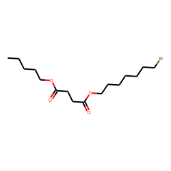 Succinic acid, 7-bromoheptyl pentyl ester