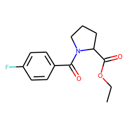 L-Proline, N-(4-fluorobenzoyl)-, ethyl ester
