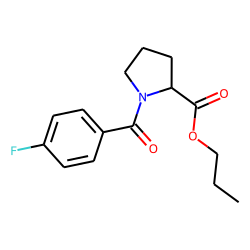 L-Proline, N-(4-fluorobenzoyl)-, propyl ester