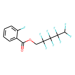 2-Fluorobenzoic acid, 2,2,3,3,4,4,5,5-octafluoropentyl ester