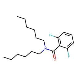 Benzamide, N,N-dihexyl-2,6-difluoro-