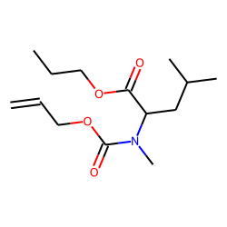 l-Leucine, N-allyloxycarbonyl-N-methyl-, propyl ester