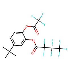 Pyrocatechol, 4-tert.-butyl, TFA-HFB