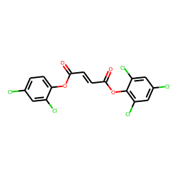 Fumaric acid, 2,4-dichlorophenyl 2,4,6-trichlorophenyl ester