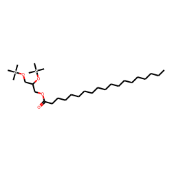 Nonadecanoic acid-glycerine-(1)-monoester, bis-O-trimethylsilyl-