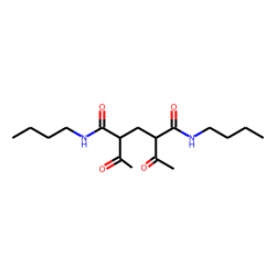 Alpha,alpha'-diacetyl-n,n'-di-n-butyl glutaramide