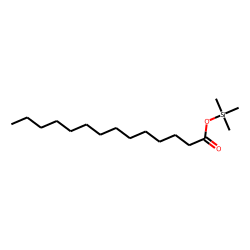 Tetradecanoic acid, trimethylsilyl ester