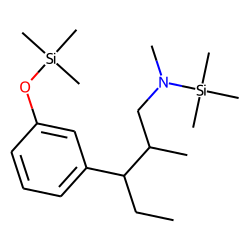 N-Desmethyltapentadol, N-trimethylsilyl-, trimethylsilyl ether