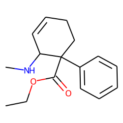 Ethyl 2-(methylamino)-1-phenyl-3-cyclohexene-1-carboxylate