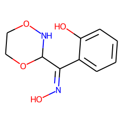 5,6-Dihydro-1,4,2-dioxazin-3-yl)-(2-hydroxyphenyl)methanone oxime, isomer 2